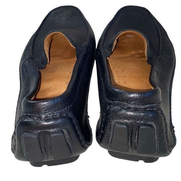 Mercanti Fiorentini Relax Driving Loafers Shoe Black Slip On Moc Toe Mens 10M - Picture 5 of 10
